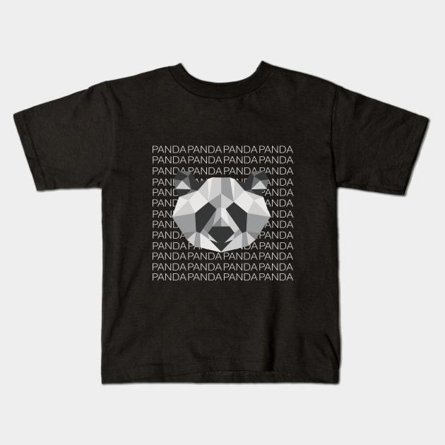 Panda Express panda man Kids T-Shirt by Stonf